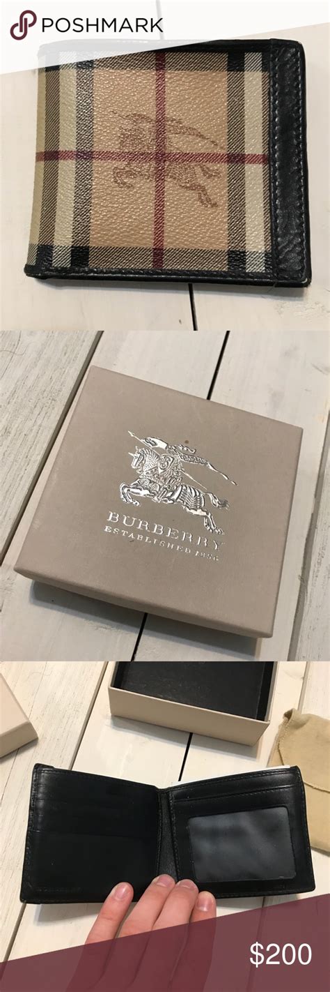 burberry men's wallet sale|burberry men small wallet.